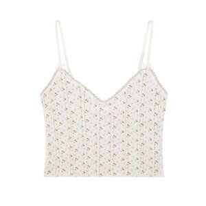 Cou Cou The Cami Pointelle in English Rose
